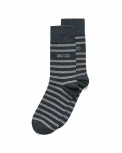 ECCO Classic Stripe Mid Cut> Sokker
